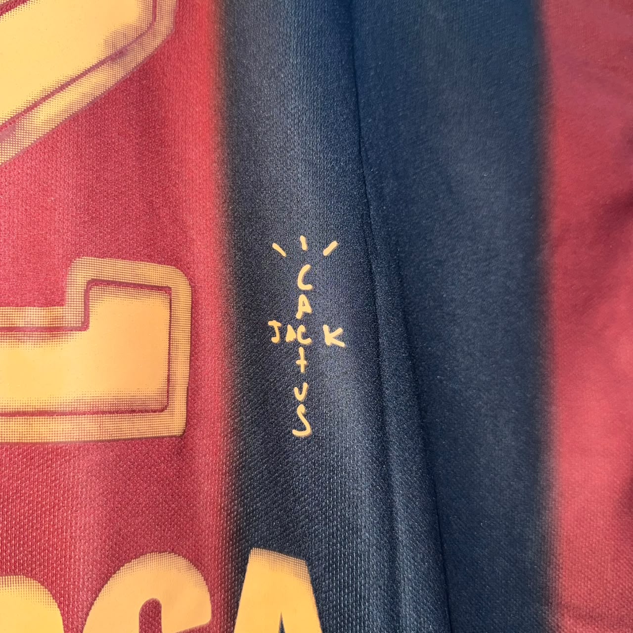 Camiseta Travis Scott x Nike x FC Barcelona Replica