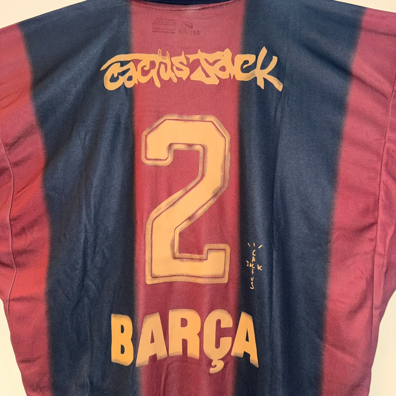 Camiseta Travis Scott x Nike x FC Barcelona Replica